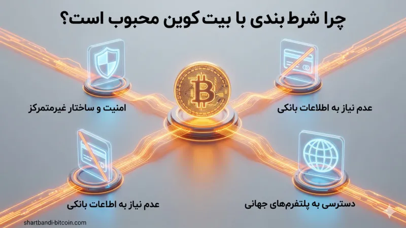 چرا شرط بندی با بیت کوین محبوب است؟