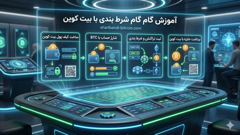 آموزش گام به گام شرط بندی با بیت کوین